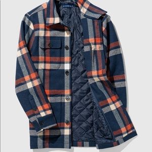 Plaid wool coat- United by Blue